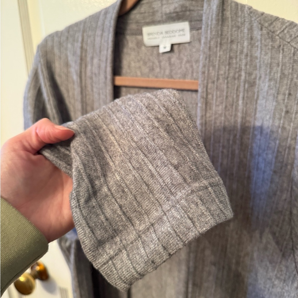 Brenda Beddome Long Gray Cardigan - Picture 5 of 5